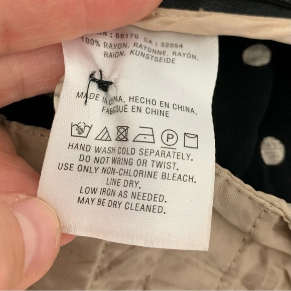 Ett Twa Anthropologie Chesapeake Wide Leg Pants Womens 6 Polka Dot Floral Rayon - Picture 11 of 15